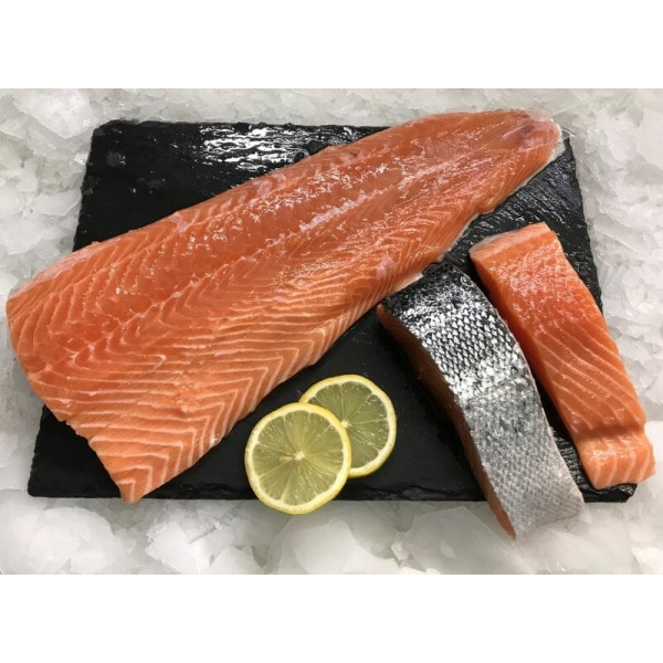 Saumon écossais Label Rouge Achat Vente poisson frais livré de Bretagne
